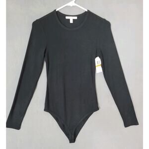 Edited by Hunter McGrady Women's Long Sleeve Bodysuit Ribbed Small